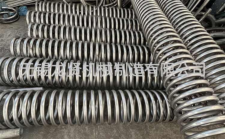 用在這里的不銹鋼盤管！